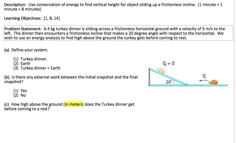 Turkey dinner worksheet
