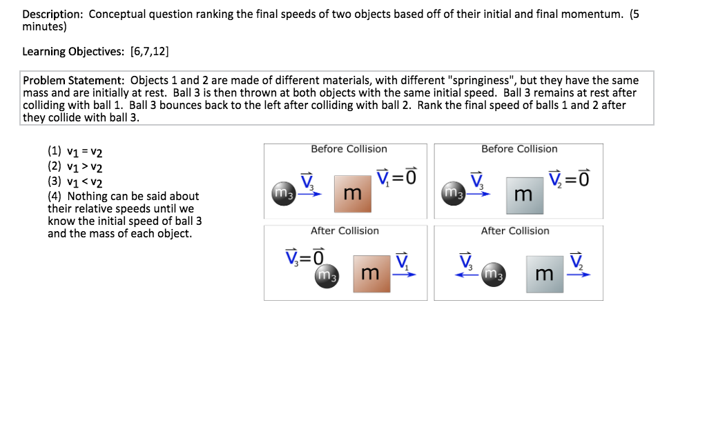 Springiness worksheet