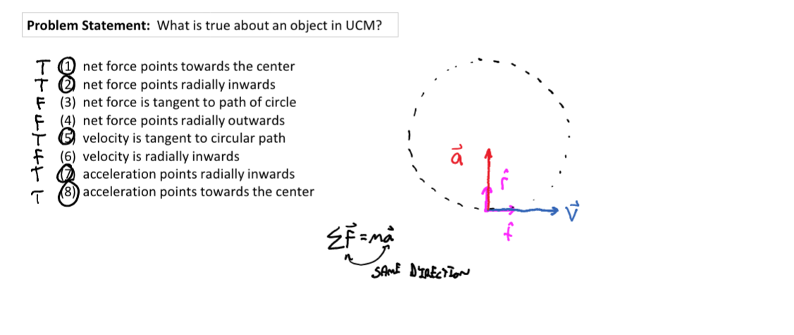 Uniform circular motion worksheet solution