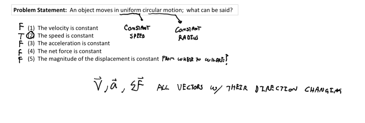 UCM Physical qualities worksheet solution